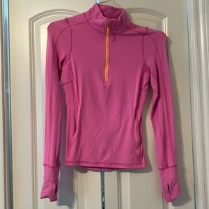 athletic half zip